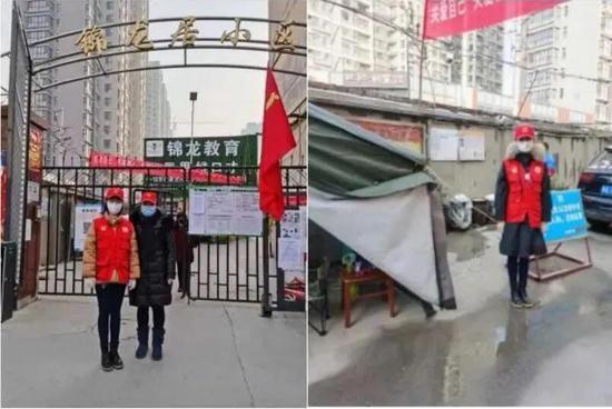 　（下沉社區(qū)的九三抗疫志愿者）